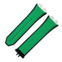 ウブロ HUBLOT 純正 ビッグバン ワンクリック 465用 ラバーバンド グリーン ラバー 腕時計パーツ 新品同様 替え ベルト ストラップ 24mm 緑 グリーン