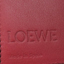 ロエベ LOEWE バーティカル ウォレット スモール ライトキャラメル×ピーカン カーフ ソフトグレインカーフ 三つ折り財布 シルバー金具 茶 アナグラム コンパクトウォレット