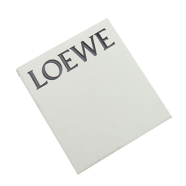 ロエベ LOEWE バーティカル ウォレット スモール ライトキャラメル×ピーカン カーフ ソフトグレインカーフ 三つ折り財布 シルバー金具 茶 アナグラム コンパクトウォレット