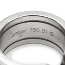 カルティエ Cartier C2リング ホワイトゴールド K18WG ダイヤモンド #51(JP11) リング 指輪 シードゥ Cドゥ 18K K18 750 WG ダイヤモンド ダイヤ 11号