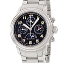 腕時計 ブランパン BLANCPAIN レマン パーペチュアルカレンダー フライバック クロノグラフ 2585F-1127-71 自動巻き メンズ ブラック