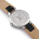 腕時計 ルイヴィトン LOUIS VUITTON タンブール ムーン ディヴァイン QA017Z クオーツ レディース 純正ダイヤ シェル モノグラムフラワー