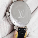 腕時計 ルイヴィトン LOUIS VUITTON タンブール ムーン ディヴァイン QA017Z クオーツ レディース 純正ダイヤ シェル モノグラムフラワー
