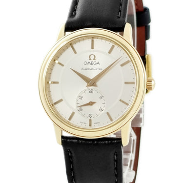 腕時計 オメガ OMEGA デ ヴィル プレステージ 4620.31 手巻き メンズ K18YG無垢 シルバー スモールセコンド ポストヴィンテージ