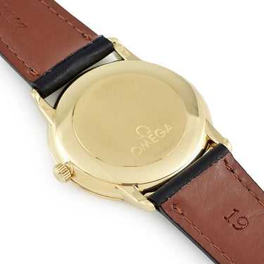 腕時計 オメガ OMEGA デ ヴィル プレステージ 4620.31 手巻き メンズ K18YG無垢 シルバー スモールセコンド ポストヴィンテージ