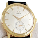 腕時計 オメガ OMEGA デ ヴィル プレステージ 4620.31 手巻き メンズ K18YG無垢 シルバー スモールセコンド ポストヴィンテージ