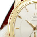 腕時計 オメガ OMEGA デ ヴィル プレステージ 4620.31 手巻き メンズ K18YG無垢 シルバー スモールセコンド ポストヴィンテージ