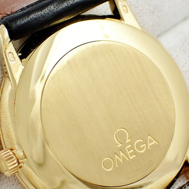 腕時計 オメガ OMEGA デ ヴィル プレステージ 4620.31 手巻き メンズ K18YG無垢 シルバー スモールセコンド ポストヴィンテージ