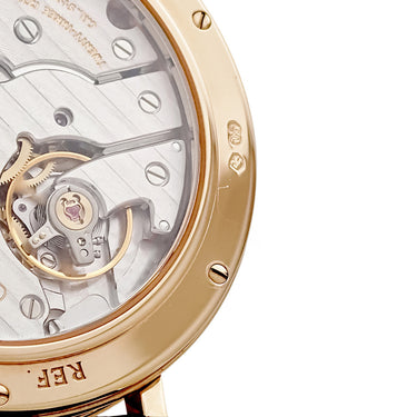腕時計 ブレゲ BREGUET クラシック ツインバレル 5907BR/12/984 手巻き メンズ OH済 K18RG無垢 青針 ギョウシェ コインエッジ