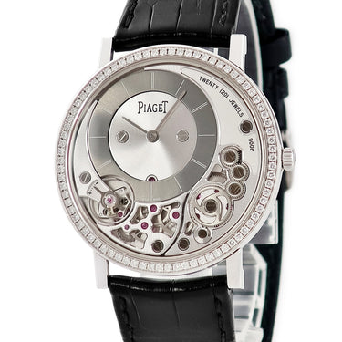 腕時計 ピアジェ PIAGET アルティプラノ アルティメート マニュアル G0A39112 手巻き メンズ K18WG無垢 純正ダイヤ オフセンター