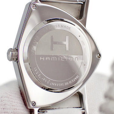 腕時計 ハミルトン HAMILTON ベンチュラ H24411232 クオーツ メンズ ブラック 黒 フレックス 蛇腹 ブレスレット