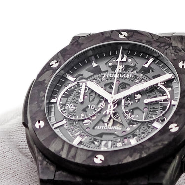 腕時計 ウブロ HUBLOT アエロフュージョン クロノグラフ フロステッドカーボン 525.QK.0170.NR.JPN 自動巻き メンズ 日本限定