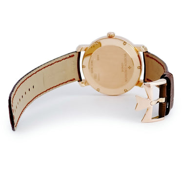 腕時計 ヴァシュロン・コンスタンタン VACHERON CONSTANTIN マルタ パワーリザーブ デイト 83060/000R-9288 手巻き メンズ K18PG無垢 スモセコ