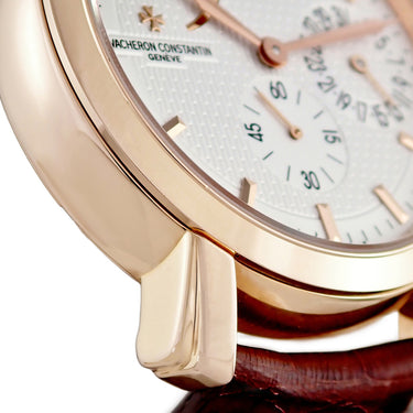 腕時計 ヴァシュロン・コンスタンタン VACHERON CONSTANTIN マルタ パワーリザーブ デイト 83060/000R-9288 手巻き メンズ K18PG無垢 スモセコ