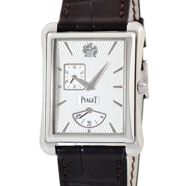 腕時計 ピアジェ PIAGET エンペラドール パワーリザーブ G0A33069 自動巻き メンズ K18WG無垢 シルバー スモールセコンド