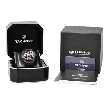 腕時計 タグホイヤー TAG Heuer カレラ キャリバー ホイヤー02T トゥールビヨン クロノグラフ CAR5A90.BH0742 自動巻き メンズ 黒