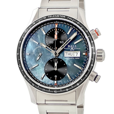 腕時計 ボールウォッチ BALL WATCH ストークマン ストームチェイサー プロ CM3090C-S2J-BK 自動巻き メンズ ブラック MOP シェル
