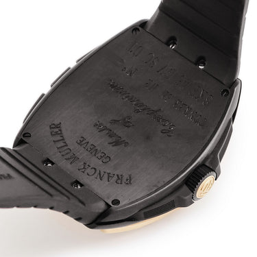 腕時計 フランクミュラー FRANCK MULLER スカファンダー SKF46DVSCDT TTNRBR5NNR 自動巻き メンズ K18PG×Ti コンビ ブラック