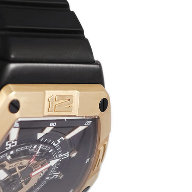 腕時計 フランクミュラー FRANCK MULLER スカファンダー SKF46DVSCDT TTNRBR5NNR 自動巻き メンズ K18PG×Ti コンビ ブラック