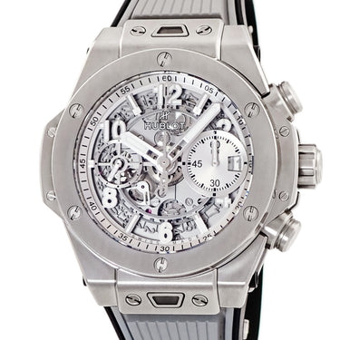 腕時計 ウブロ HUBLOT ビッグバン ウニコ エッセンシャルグレー 441.NX.4210.RX.HEC22 自動巻き メンズ クロノグラフ デイト 限定