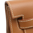 エルメス HERMES ケリー35 外縫い ゴールド クシュベル 2WAYバッグ ゴールド金具 茶 ハンドバッグ ショルダー