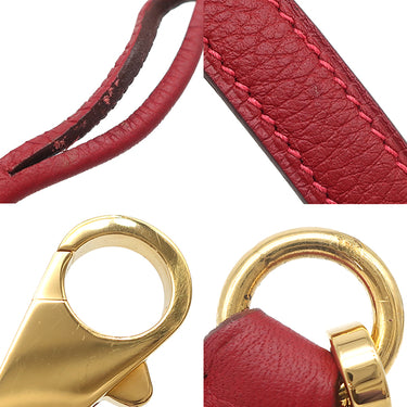 エルメス HERMES ケリー32 内縫い ルージュヴィフ トリヨンクレマンス 2WAYバッグ ゴールド金具 赤