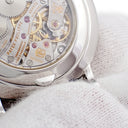 腕時計 パテックフィリップ PATEK PHILIPPE カラトラバ 5119G-001 手巻き メンズ OH済 K18WG無垢 白 ローマン クル・ド・パリベゼル