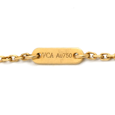 ヴァンクリーフアーペル Van Cleef & Arpels スウィート パピヨン ペンダント VCARF69300 パールホワイト×イエローゴールド K18YG マザーオブパール ネックレス K18 18K YG マザーオブパール 蝶 蝶々