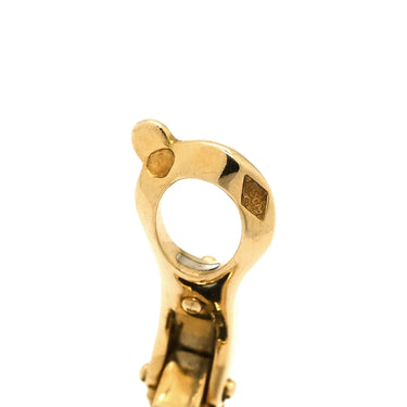 ヴァンクリーフアーペル Van Cleef & Arpels ヴィンテージ アルハンブラ VCARA44200 ブラック×イエローゴールド K18YG オニキス ピアス VCA 黒 750YG 18K オニキス