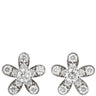 ヴァンクリーフアーペル Van Cleef & Arpels ソクラテス 1フラワー ダイヤ VCARG44100 ホワイトゴールド K18WG ダイヤモンド ピアス VCA Au750 18K 18金