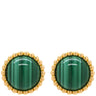 ヴァンクリーフアーペル Van Cleef & Arpels ペルレ クルール VCARP4DS00 グリーン×イエローゴールド K18YG マラカイト ピアス K18 18K YG マラカイト 孔雀石