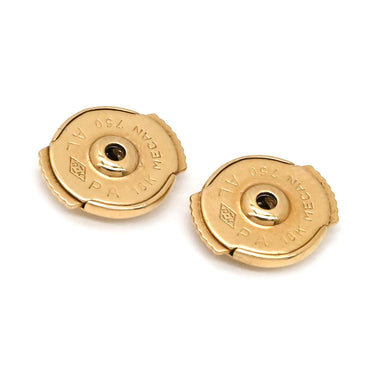 ヴァンクリーフアーペル Van Cleef & Arpels ペルレ クルール VCARP4DS00 グリーン×イエローゴールド K18YG マラカイト ピアス K18 18K YG マラカイト 孔雀石
