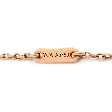 ヴァンクリーフアーペル Van Cleef & Arpels スウィート ハート ブレスレット VCARN59L00 レッド×ローズゴールド K18RG カーネリアン ブレスレット 18K 18金 RG PG カーネリアン 紅玉髄