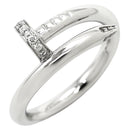 カルティエ Cartier ジュストアンクル ダイヤ B4092700 ホワイトゴールド K18WG ダイヤモンド #56(JP16) リング 指輪 クラシックモデル 750WG 16号