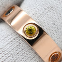 カルティエ Cartier ラブリング マルチカラーストーン B4087800 ピンクゴールドXマルチカラー K18PG マルチストーン #52(JP12) リング 指輪 750 RG 18K 18金 12号