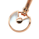 カルティエ Cartier アミュレット ホワイト×ブラック×ピンクゴールド K18PG オニキス マザーオブパール ダイヤモンド #16 ブレスレット 黒 白 オニキス シェル 750 18金 2Pダイヤ