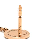 エルメス HERMES エクスリブリス フープ 1Pダイヤ ローズゴールド K18PG ピアス ピンクゴールド 18K AU750 スイング サークル