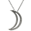ティファニー Tiffany & Co ムーンペンダント ダイヤ 60006979 プラチナシルバー Pt950 ダイヤモンド ネックレス T&Co. 三日月モチーフ