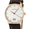 腕時計 ブランパン BLANCPAIN ヴィルレ グランドデイト 6669-3642-55B 自動巻き メンズ OH済 K18RG無垢 シルバー ローマン