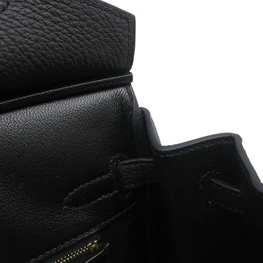 エルメス HERMES バーキン25 ブラック トゴ ハンドバッグ ゴールド金具 新品 未使用 黒 2025年製