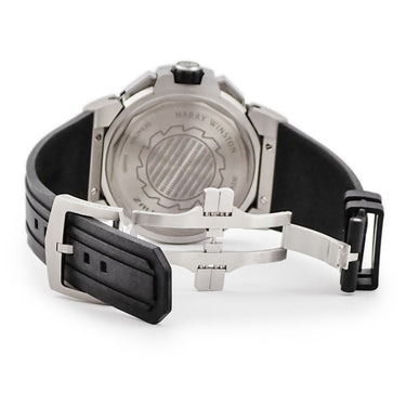 腕時計 ハリーウィンストン Harry Winston オーシャン スポーツ クロノグラフ OCSACH44ZZ002 自動巻き メンズ スケルトン ザリウム デイト