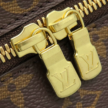 ルイヴィトン Louis Vuitton ニース ナノ M44936 モノグラム モノグラムキャンバス ポーチ ゴールド金具 茶 バニティ メイクポーチ 化粧ポーチ