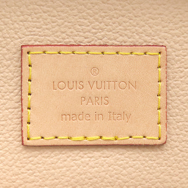 ルイヴィトン Louis Vuitton ニース ナノ M44936 モノグラム モノグラムキャンバス ポーチ ゴールド金具 茶 バニティ メイクポーチ 化粧ポーチ