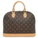 ルイヴィトン LOUIS VUITTON アルマ PM M53151 モノグラム モノグラムキャンバス ハンドバッグ ゴールド金具 茶
