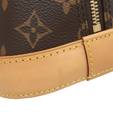 ルイヴィトン LOUIS VUITTON アルマ PM M53151 モノグラム モノグラムキャンバス ハンドバッグ ゴールド金具 茶