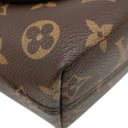 ルイヴィトン Louis Vuitton マグネティック メッセンジャー M45557 モノグラム モノグラムマカサー ショルダーバッグ マットブラック金具 茶 黒