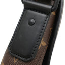 ルイヴィトン Louis Vuitton マグネティック メッセンジャー M45557 モノグラム モノグラムマカサー ショルダーバッグ マットブラック金具 茶 黒