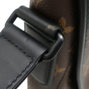ルイヴィトン Louis Vuitton マグネティック メッセンジャー M45557 モノグラム モノグラムマカサー ショルダーバッグ マットブラック金具 茶 黒