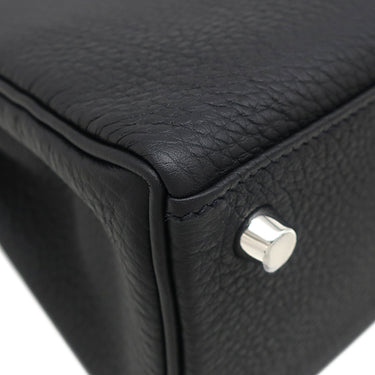 エルメス HERMES ケリー25 内縫い ブラック トゴ 2WAYバッグ シルバー金具 新品 未使用 黒 2026年製