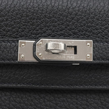 エルメス HERMES ケリー25 内縫い ブラック トゴ 2WAYバッグ シルバー金具 新品 未使用 黒 2026年製